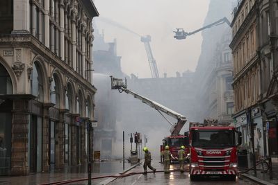 Glasgow Central station fully reopens more than a fortnight after nearby fire