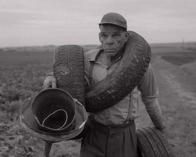Redoubt review – Denis Lavant is unforgettable as an oddball building a public shelter for obscure disaster