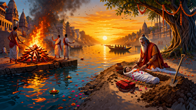 In Kashi, Not Every Dead Body Is Cremated, Here’s the Truth