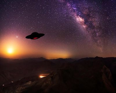 Does Trump really have news about aliens and UFOs? That would be the first sign of intelligent life