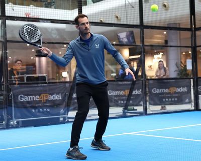 Lily James, Andy Murray and a million Britons: padel’s rise nears milestone