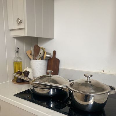 This Our Place Titanium pan has survived so many mishaps in my kitchen and still looks as good as new – now it's £15 off I'm telling everyone they should invest