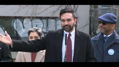 Zohran Mamdani gets heckled during a press conference, says 'If I don't hear him yelling at me...'