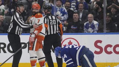 Ducks’ Radko Gudas Says He Feels Bad About Ending Auston Matthews’s Season With Ugly Hit
