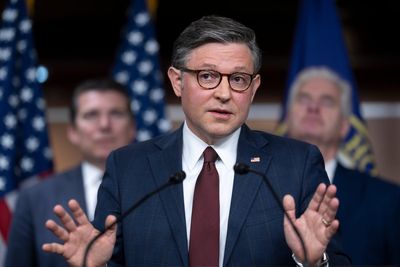 House Speaker Mike Johnson still says US isn’t at war with Iran — troop deployments be damned