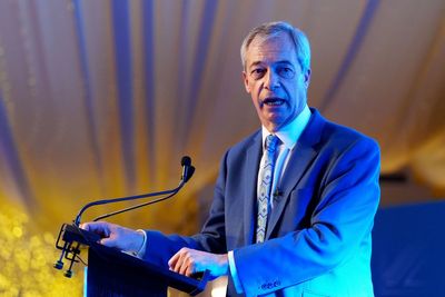 Farage pledges ‘total culture shift’ as he launches Reform UK local election campaign