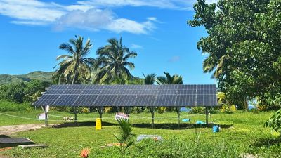 All-women crew helping solar energy push in Pacific