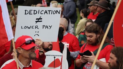 'Struggling': teachers strike in second capital city