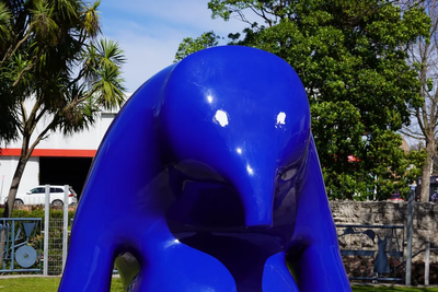 Australian woman convicted after putting googly eyes on controversial ‘Blue Blob’ sculpture
