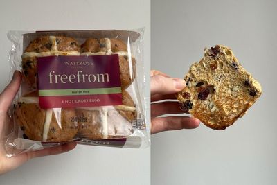 The tastiest hot cross buns at Waitrose
