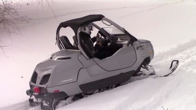 Ski-Doo Once Made a Wild Side-By-Side Snowmobile, And It's Kinda Awesome