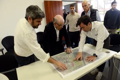 MotoGP chiefs visit Buenos Aires construction site ahead of 2027 Argentina GP