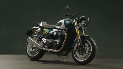 Triumph Is Going To Give Away a Really Cool Motorcycle For The Distinguished Gentlemen's Ride This Year
