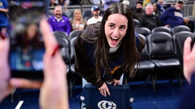Caitlin Clark the Photographer Was the Focus of Many Photographs at Pacers-Lakers Game