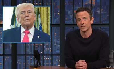 Seth Meyers on Donald Trump’s ‘present’ from Iran: ‘Is the president getting catfished?’
