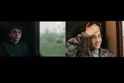 How do the iconic scenes in the Harry Potter TV show trailer stack up against the films?