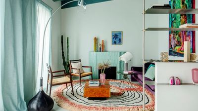 Two Former Bandmates Reunited to Transform a New-Build Italian Apartment Into a Personality-Filled Home That Feels Like It's 'Underwater'