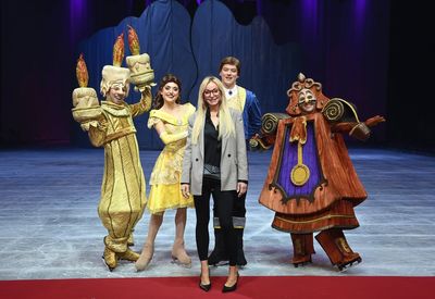 Helen George leads celebrities at Disney On Ice a week after revealing late ADHD diagnosis