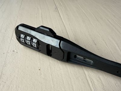 A lock that fits in your pocket and is enough to deter an opportunistic thief