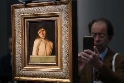 Italy's culture minister pledges to buy more artworks, as latest purchase shown in Rome