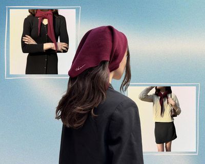This little triangle scarf is suddenly everywhere. Here’s how to wear it