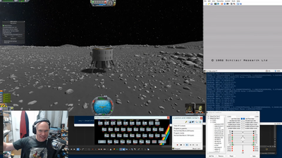 Enthusiast ‘lands’ on the moon using hardware from the 1980s — ZX Spectrum home computer with 3.5 MHz CPU and 48KB of memory power Kerbal space flight