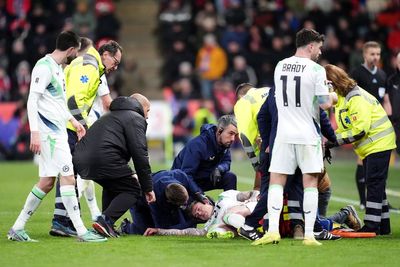 Sammie Szmodics ‘knocked out cold’ in horror collision during Ireland’s World Cup playoff loss