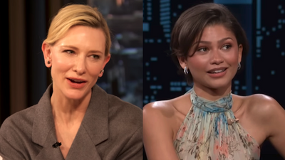 Zendaya Wore One Of Cate Blanchett's Iconic Gowns For Her 'Something Borrowed' Dress