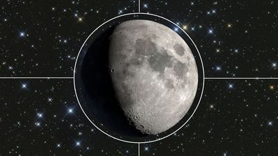 Don't miss the waxing moon swing by the Beehive star cluster March 27