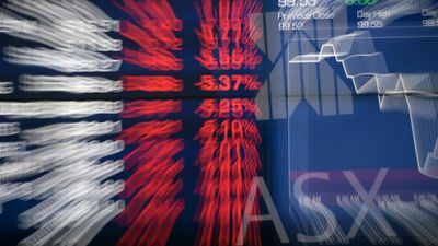 Aussie shares snap losing streak but crude risks weigh