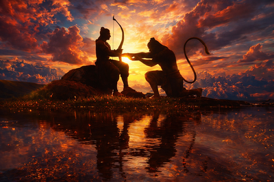 Why Does Hanuman Teach to Think Before Fighting?