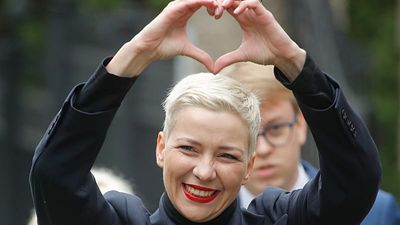 'Talk to Lukashenka or face Putin,' freed Belarus activist warns EU