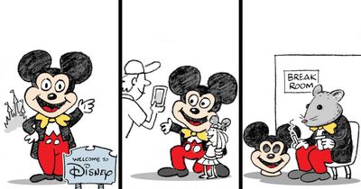 57 New Clever One-Panel Comics That Give Pop Culture Characters A Funny Reality Check