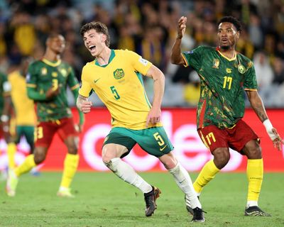 Jordan Bos strikes late to spare Socceroos’ blushes in stodgy win over Cameroon