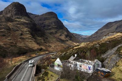 Scottish cottage previously owned by Jimmy Savile is demolished