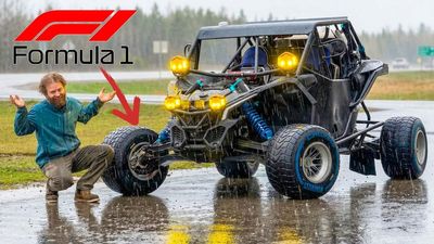Some Lunatics Put F1 Tires on a Can-Am Side-By-Side