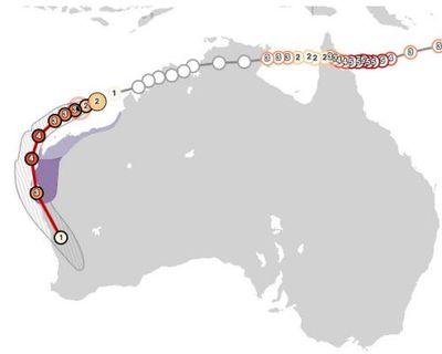 Tracing Tropical Cyclone Narelle’s ‘very unusual’ path to hit Australia on three coastlines
