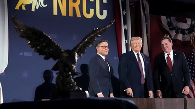 Trump Receives 'America First Award' Amid Rambling Speech of 'Worst Presidents' Biden and Obama