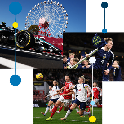 F1’s Japanese GP, WSL derbies and international football – follow with us