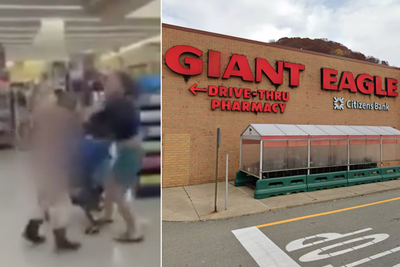 53-year-old woman accused of stripping naked and assaulting customers in a Pennsylvania grocery store