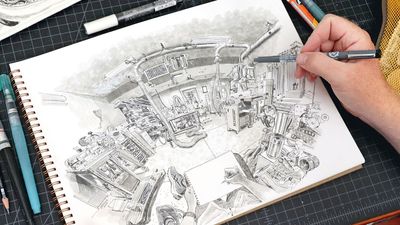 How to draw 5-point perspective