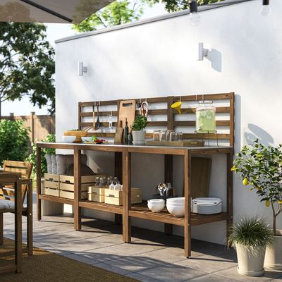 I'm a kitchen editor with a small garden – this versatile IKEA outdoor kitchen is what I would buy this summer for effortless entertaining