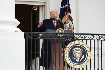 King’s state visit shows need for White House ballroom, says Donald Trump