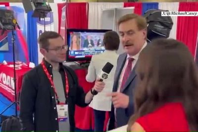 Mike Lindell is ‘served lawsuit’ in middle of live TV interview