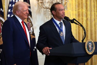 Donald Trump reacts to Tiger Woods car crash: ‘He’s got some difficulty’