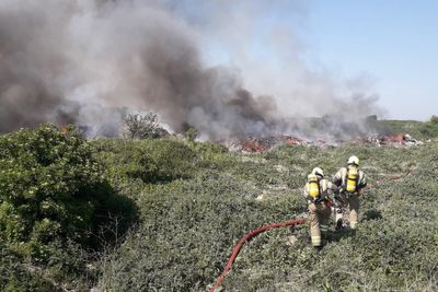 London council slams ministers over lack of cash to clear 80,000-tonne 'Rainham Volcano' dump