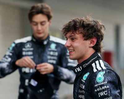 Kimi Antonelli on F1 Japanese GP pole in Mercedes lockout with George Russell