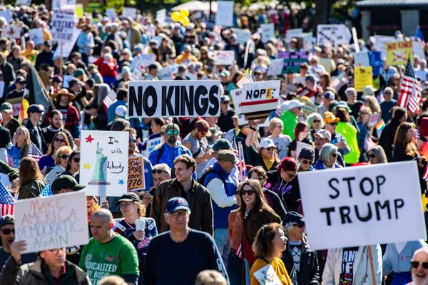 Third No Kings protests to see millions across US push back on Trump administration
