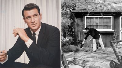 Rock Hudson’s ‘50s Patio Proves Fringe Detailing Works on Outdoor Furniture Too – And Designers Love the Look