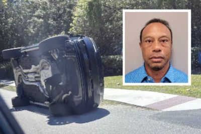 Trump praises ‘amazing man’ Tiger Woods after his car crash and DUI arrest